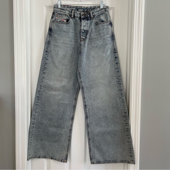Diesel 1996 D-Sire-S1 Relax Fit Low Waist Jeans Size 26 - Picture 3 of 14